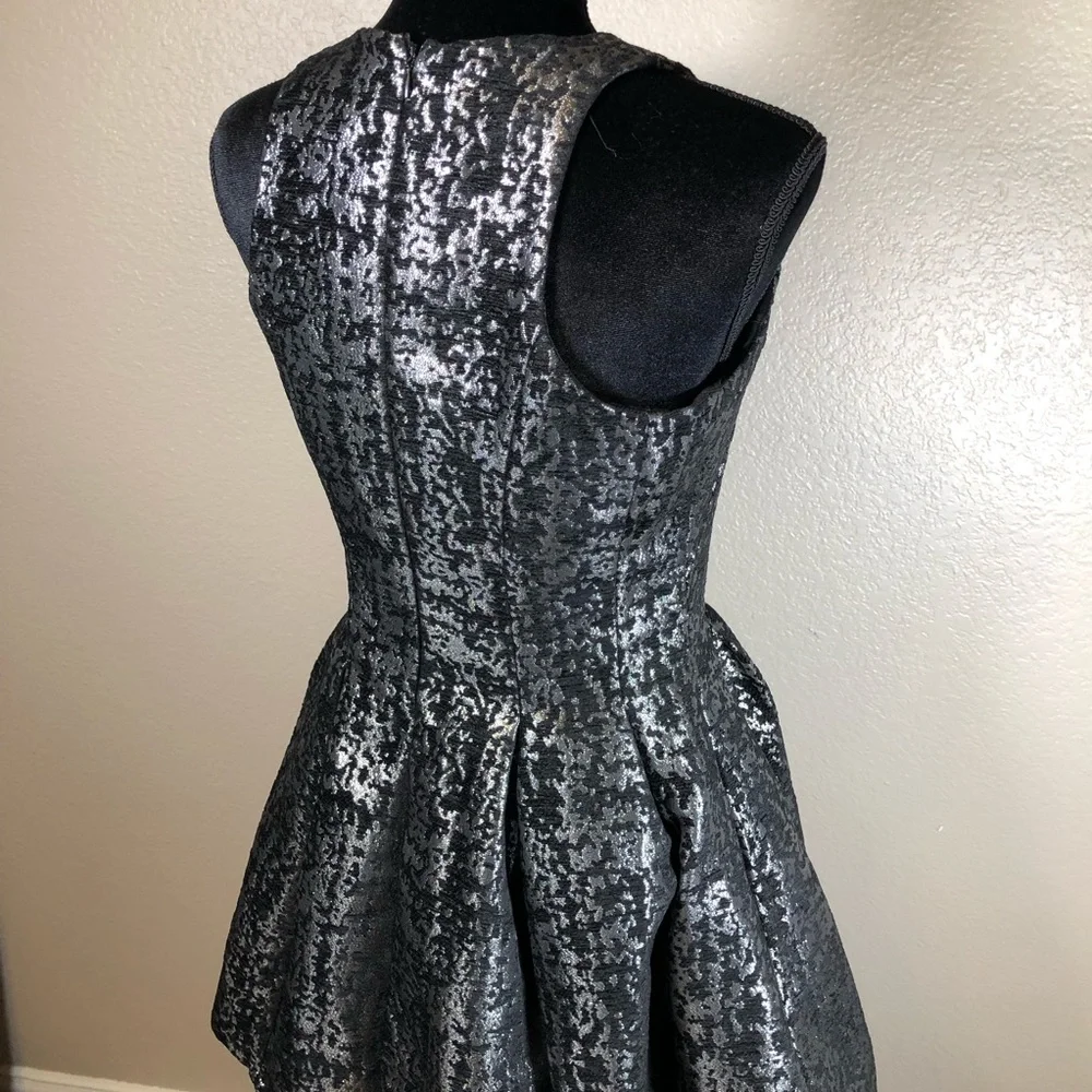 Do + Be JACQUARD DRESS‎ A-line Dress Fit and Flare Holiday Party New Years - Picture 7 of 11